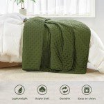 Olive Green California King Quilt Bedding Set