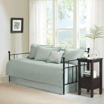 Quebec Seafoam Cotton Daybed Cover Set - 6 Pieces