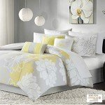 Madison Park Lola Floral Comforter Set, Queen