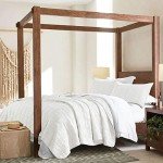 Cozy Queen Size Cotton Quilt Set with Shams