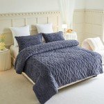Luxurious 3-Piece Sherpa Flannel Blanket Set
