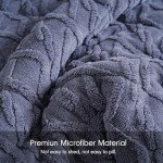 Luxurious 3-Piece Sherpa Flannel Blanket Set