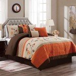 Serene 7-Piece Autumn Floral Comforter Set