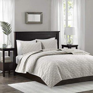 Madison Park Harper Ivory Quilt Set, 3 Piece