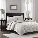 Madison Park Harper Ivory Quilt Set, 3 Piece