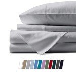 Luxury Egyptian Cotton King Size Sheets Set