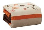 Serene 7-Piece Autumn Floral Comforter Set