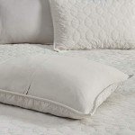 Madison Park Harper Ivory Quilt Set, 3 Piece