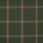 Hunter Green Windowpane 3-Piece Queen Duvet Set