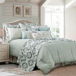 Belmont Super King Comforter Set by HiEnd Accents