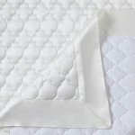HiEnd Accents Satin Quilt, Super King, White