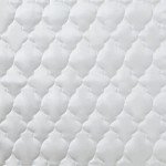 HiEnd Accents Satin Quilt, Super King, White