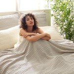 PHF Soft Breathable Queen Size Cotton Blanket