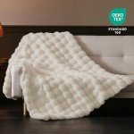 Soft Faux Fur Throw Blanket for Cozy Comfort
