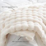 Soft Faux Fur Throw Blanket for Cozy Comfort