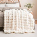 Soft Faux Fur Throw Blanket for Cozy Comfort