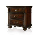 Syracuse Dark Walnut Queen Bedroom Set - 6 Pieces
