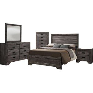 Cambridge Drexel Queen Bedroom Furniture Set, Gray