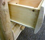 Midwest Log Furniture 5pc Handcrafted Bedroom Set