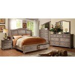 Melandro Rustic 6-Piece King Bedroom Set