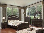 Calliope Espresso 6-Piece Queen Bedroom Set