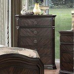 Calliope Espresso 6-Piece Queen Bedroom Set