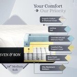 Sven & Son Split King Adjustable Bed Frame & Mattress