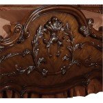 Queen Dresden Bed in Cherry Oak Finish