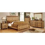 California King Weathered Elm Bedroom Set