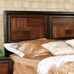 Eastern King Acacia Walnut 6-Piece Bedroom Set