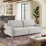 Serta Glendale Convertible Sofa Sofabed, Cream