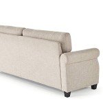 ZINUS Josh Sofa Couch / Easy, Tool-Free Assembly, Beige