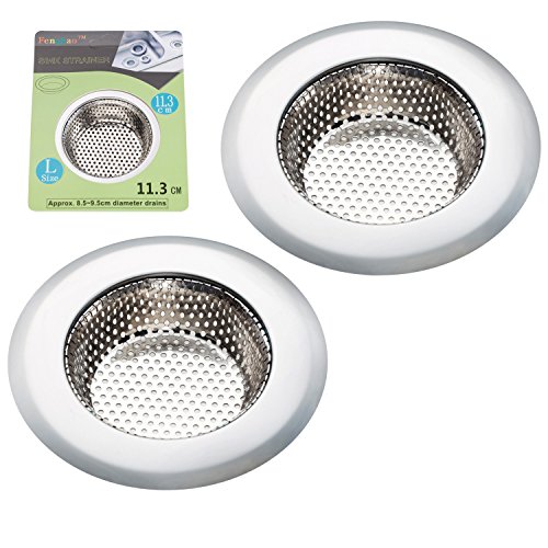 Stainless Steel Kitchen Sink Strainer - 2 Pack