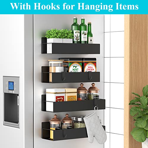 Magnetic Spice Rack Organizer Set for Fridge
