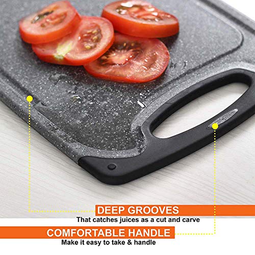 KIMIUP Set of 3 Dishwasher Safe Cutting Boards