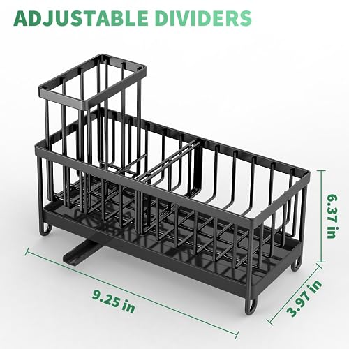 Cisily Stainless Steel Kitchen Sink Organizer Caddy