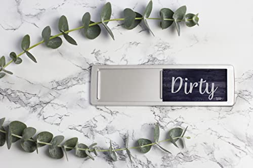Rustic Farmhouse Dishwasher Magnet: Clean or Dirty