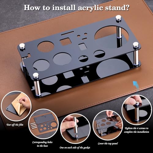 15-Piece Silver Cocktail Shaker Kit with Stand