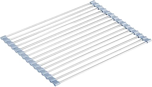 Seropy Roll-Up Stainless Steel Dish Drying Rack