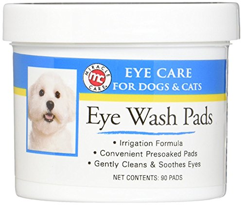 Miracle Care Sterile Eye Wash Pads for Pets