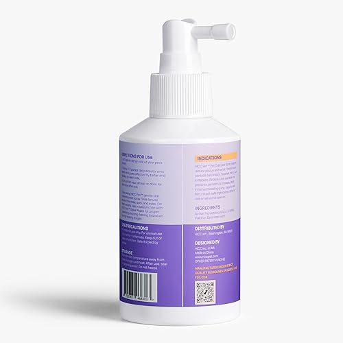 Pet Dental Care Spray for Bad Breath Relief