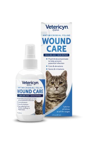 Vetericyn Plus Cat Wound Care Spray, 3oz