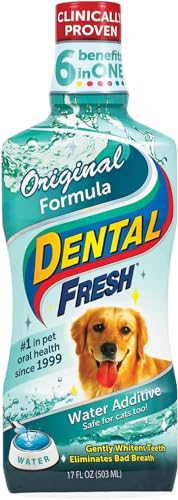 Dental Fresh Water Additive for Dogs, 17oz