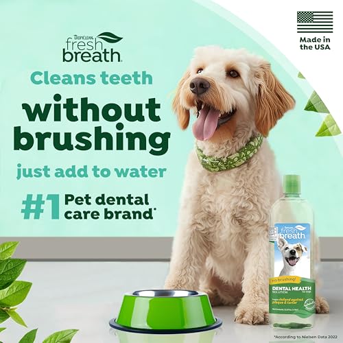 TropiClean Fresh Breath Dog Oral Care Additive