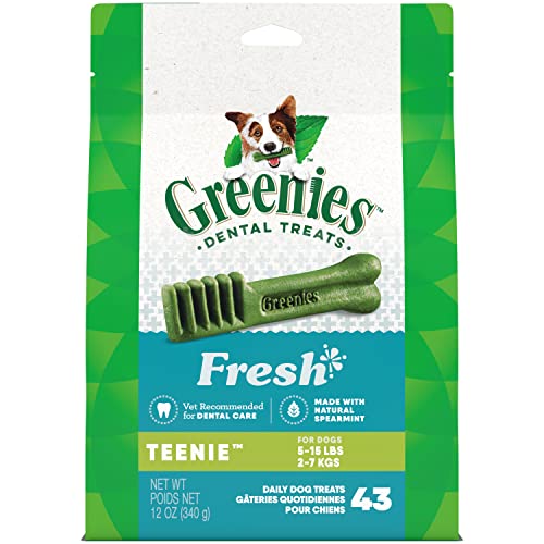 Greenies TEENIE Mint Dental Care Dog Treats