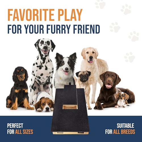 BARK BUFF: Dog Nail Scratch Board & Treat Box