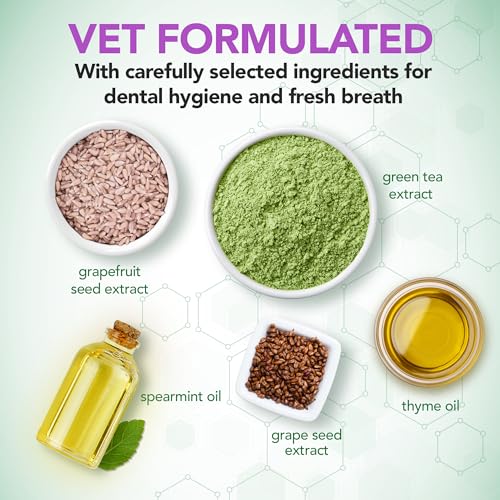 Vet's Best Dental Care Finger Wipes for Pets