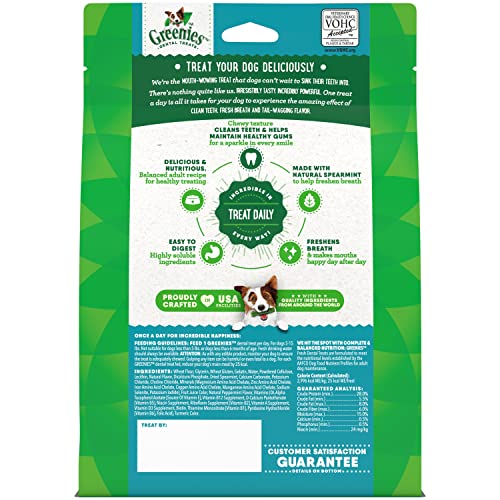 Greenies TEENIE Mint Dental Care Dog Treats