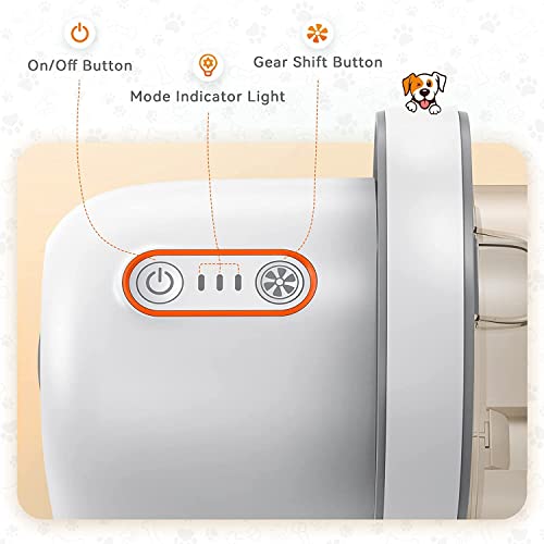 Dog Grooming Kit with Vacuum and Clippers