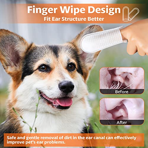 OBSEDE Ear Cleaner Wipes for Dogs and Cats